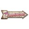 Signmission Flamingos Arrow Decal Funny Home Decor 18in Wide D-A-999869 - alternate 1